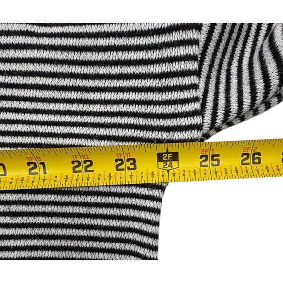 Clemson Tigers Striped Mock Neck Paw Logo Top XXL Gameday Couture Black White - Picture 9 of 11